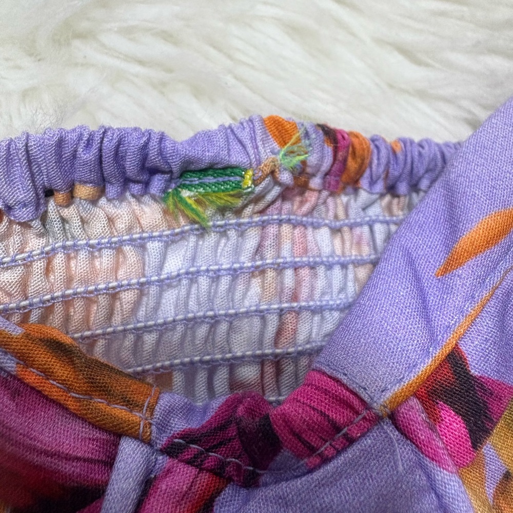 FARM RIO Banana Pingo Printed Bralette Top - Picture 11 of 11